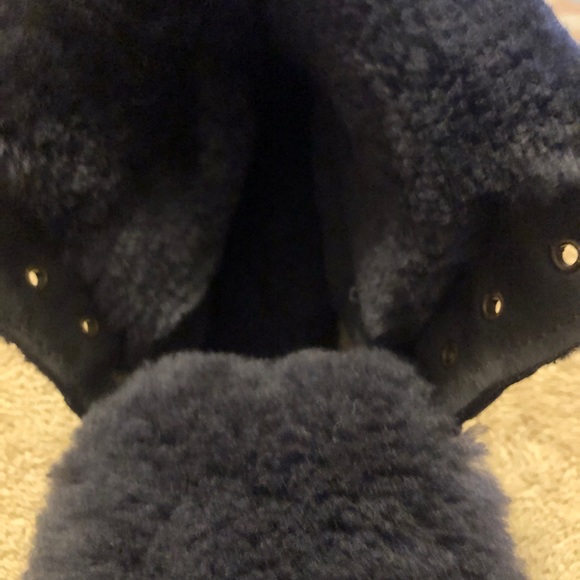 Shearling Lined Clog Boots - great condition - Picture 6 of 13